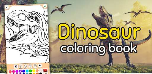 Dino Coloring Game